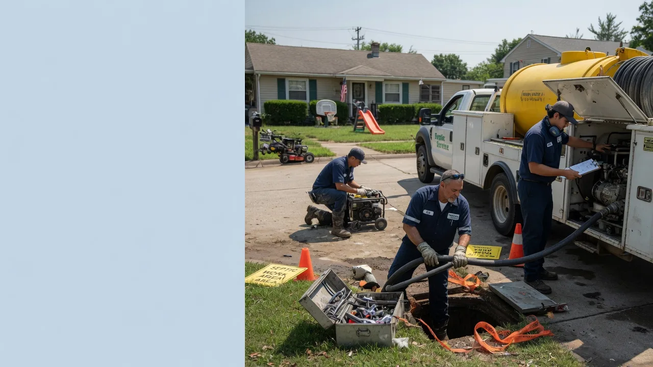 Septic Tank Pumping in Leonard, TX near me